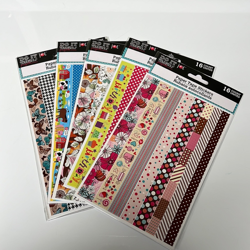 Paper Tape Stickers